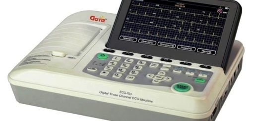 Gotiz Digital Three Channel ECG Machine CRest-03